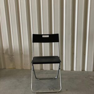 Klapstoelen basic zwart